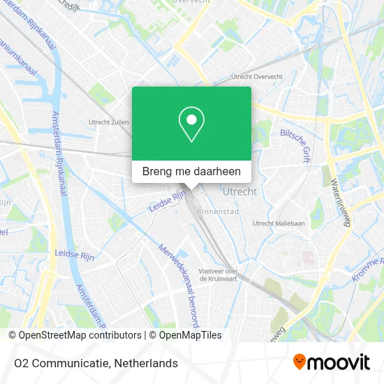 O2 Communicatie kaart