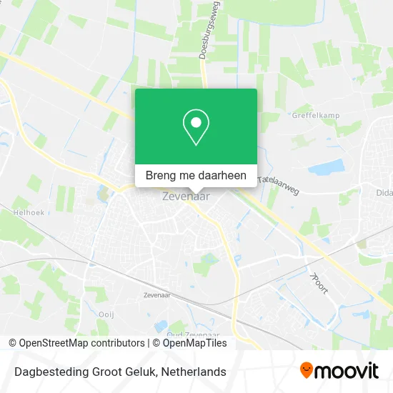 Dagbesteding Groot Geluk kaart
