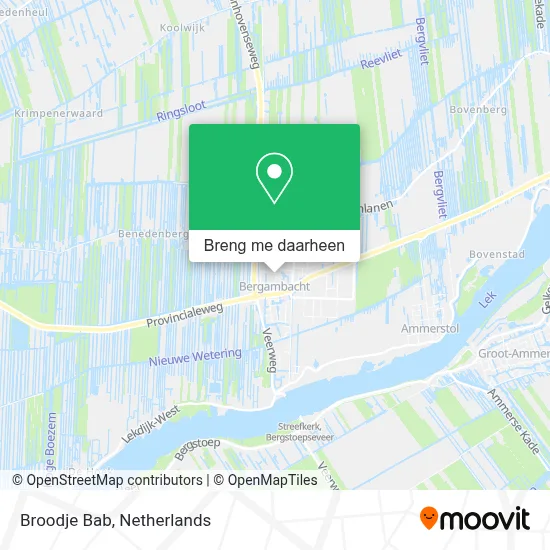 Broodje Bab kaart