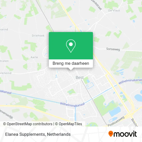 Elanea Supplements kaart