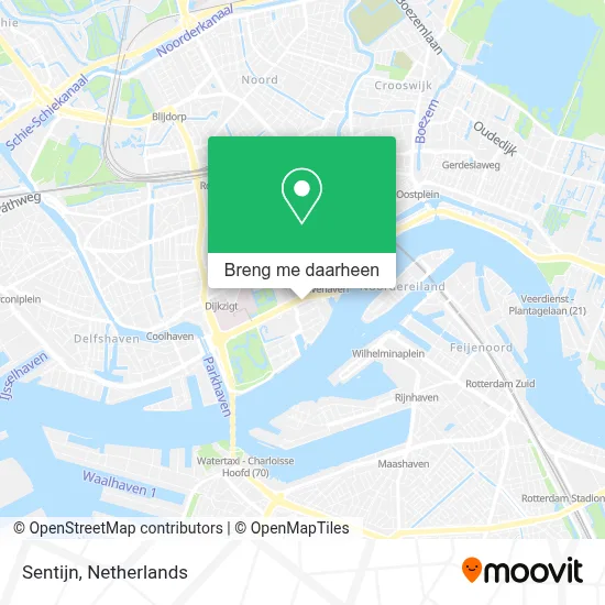 Sentijn kaart