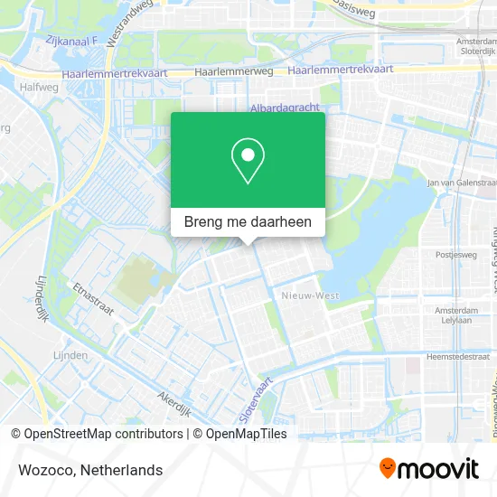 Wozoco kaart