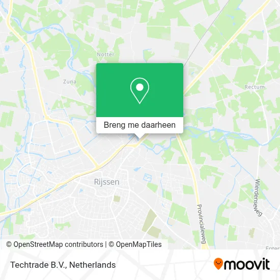 Techtrade B.V. kaart