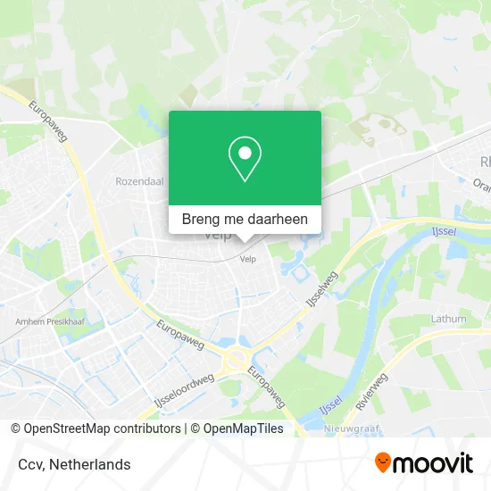 Ccv kaart