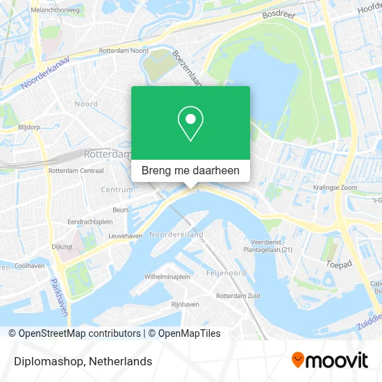 Diplomashop kaart