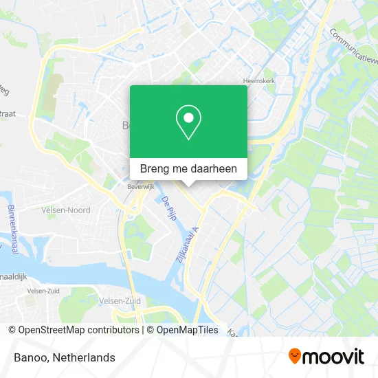 Banoo kaart