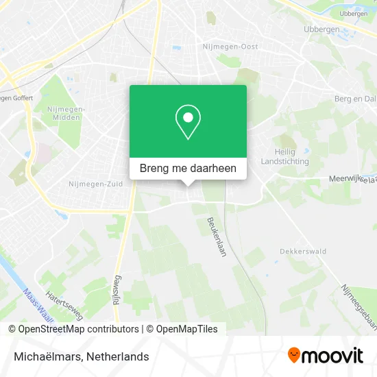 Michaëlmars kaart