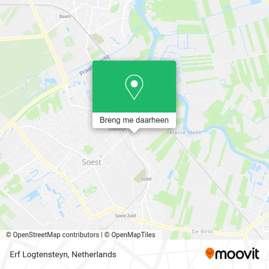 Erf Logtensteyn kaart