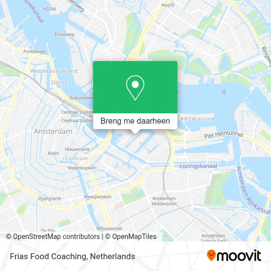 Frias Food Coaching kaart