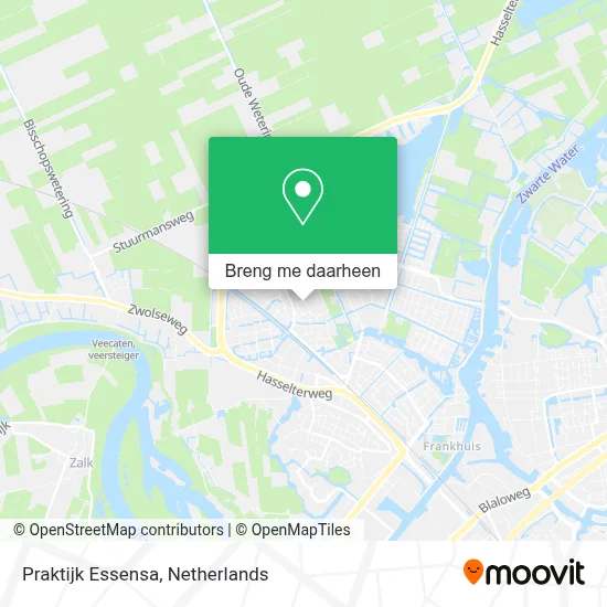Praktijk Essensa kaart