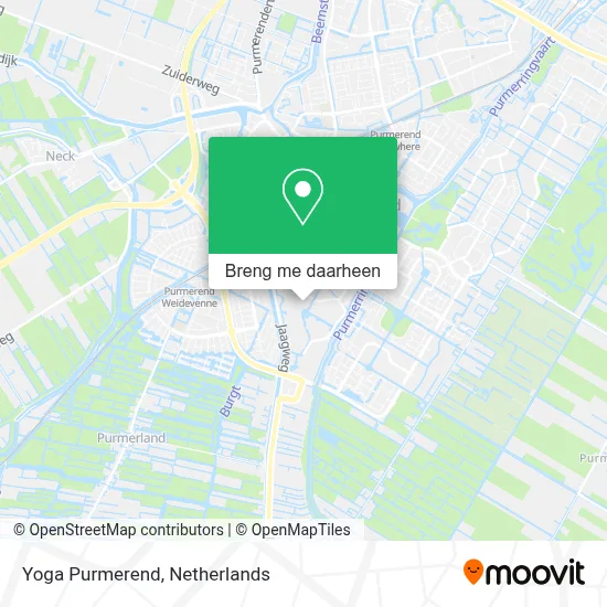 Yoga Purmerend kaart