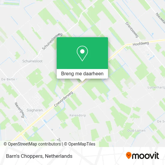 Barn's Choppers kaart