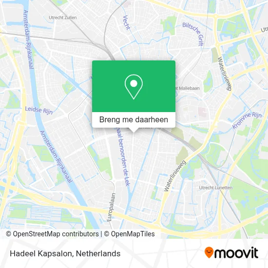 Hadeel Kapsalon kaart