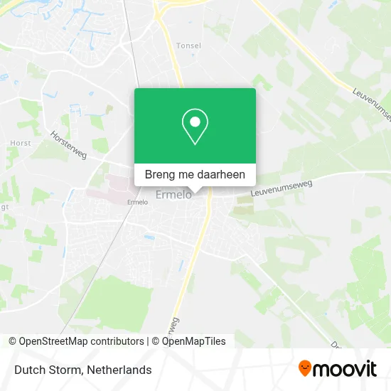 Dutch Storm kaart