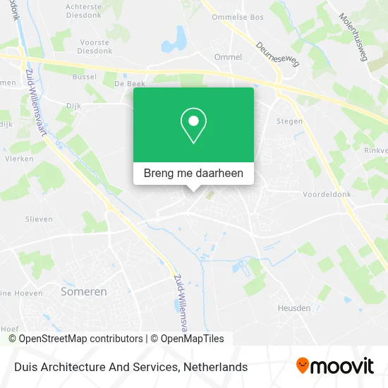 Duis Architecture And Services kaart