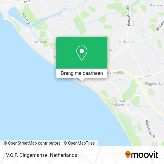 V.O.F. Dingemanse kaart