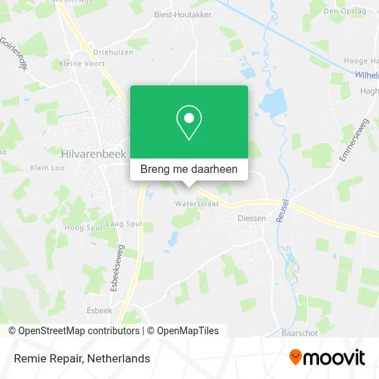 Remie Repair kaart