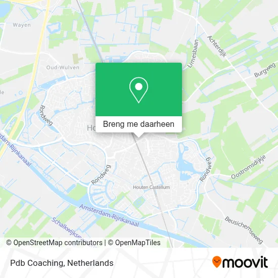 Pdb Coaching kaart