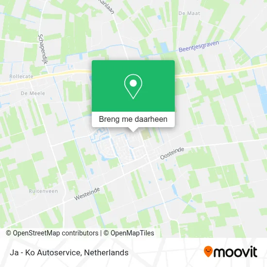 Ja - Ko Autoservice kaart