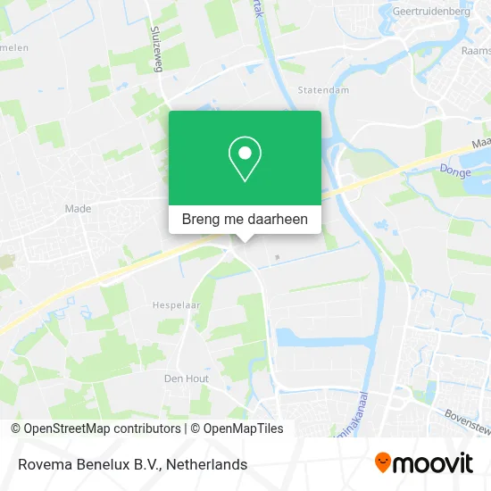 Rovema Benelux B.V. kaart
