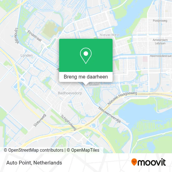 Auto Point kaart