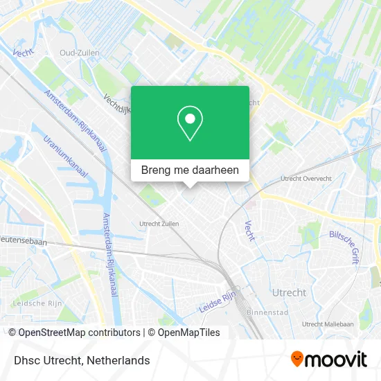 Dhsc Utrecht kaart