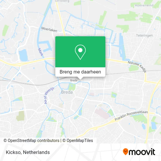 Kickso kaart