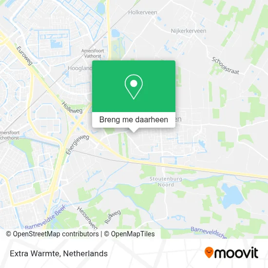 Extra Warmte kaart