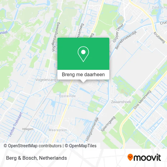 Berg & Bosch kaart