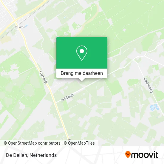 De Dellen kaart