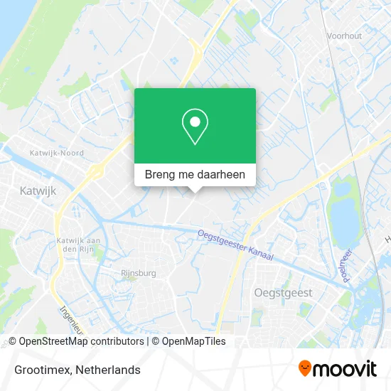 Grootimex kaart