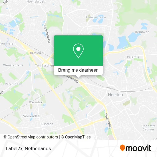 Label2x kaart