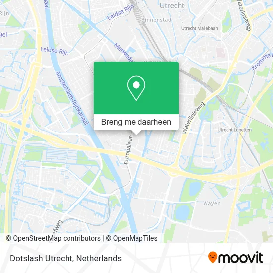 Dotslash Utrecht kaart