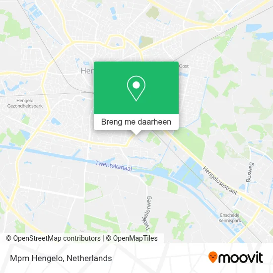 Mpm Hengelo kaart