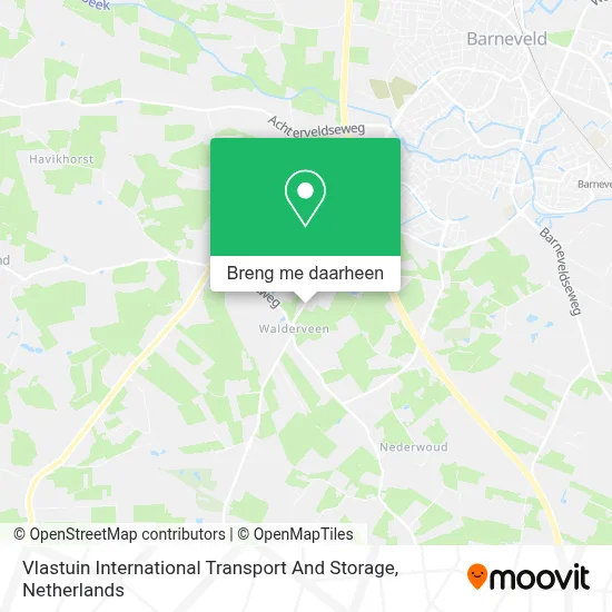 Vlastuin International Transport And Storage kaart