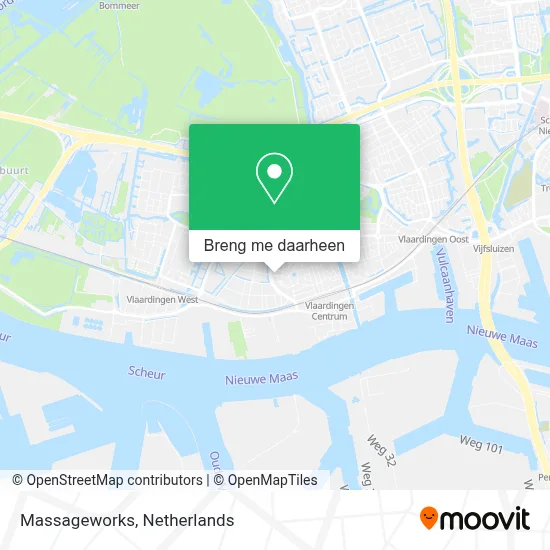 Massageworks kaart
