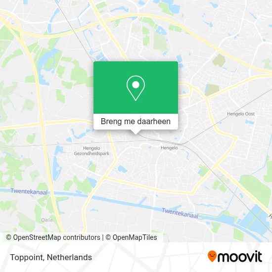 Toppoint kaart