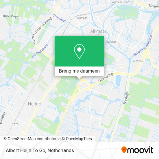 Albert Heijn To Go kaart