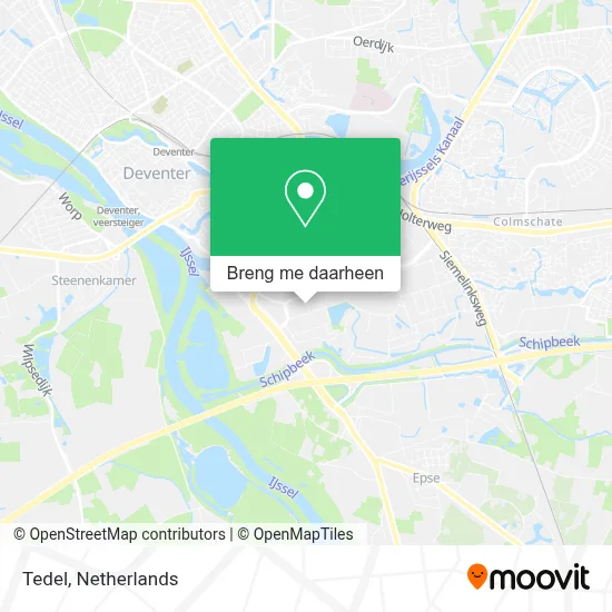 Tedel kaart