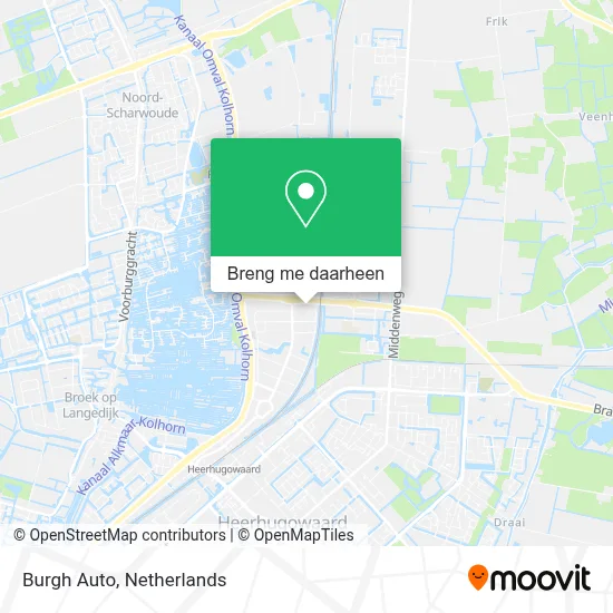 Burgh Auto kaart