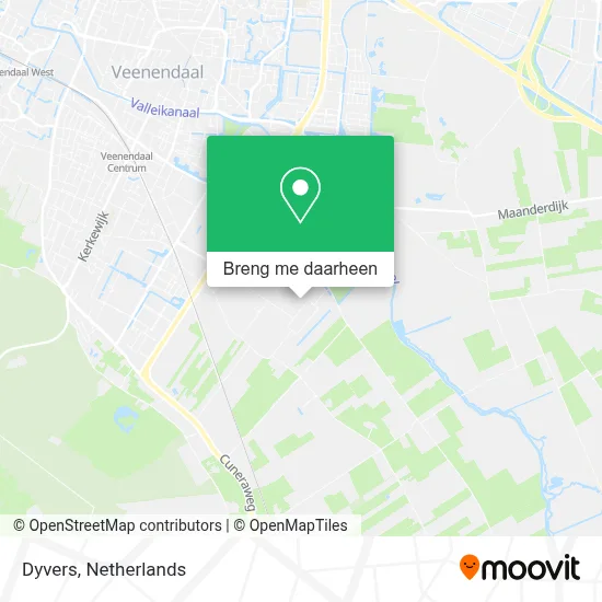 Dyvers kaart