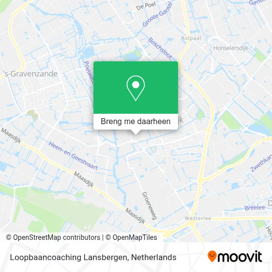 Loopbaancoaching Lansbergen kaart