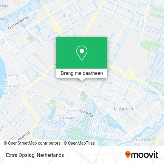 Extra Opslag kaart