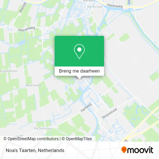 Noa's Taarten kaart