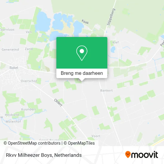 Rkvv Milheezer Boys kaart