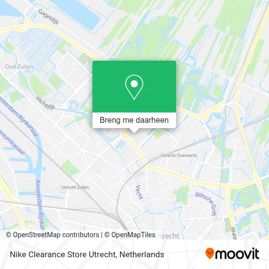 Nike Clearance Store Utrecht kaart