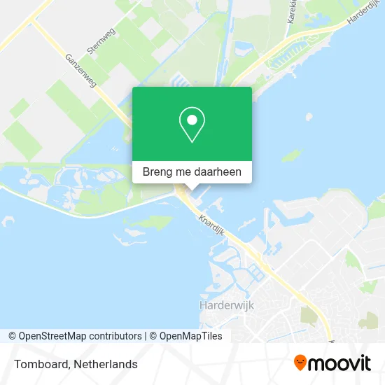 Tomboard kaart
