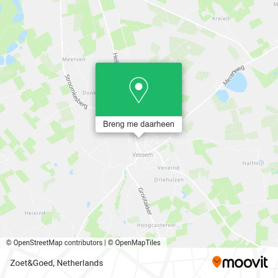 Zoet&Goed kaart