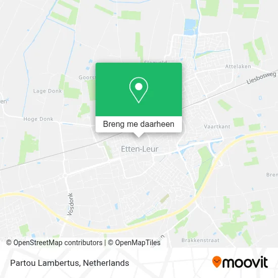 Partou Lambertus kaart
