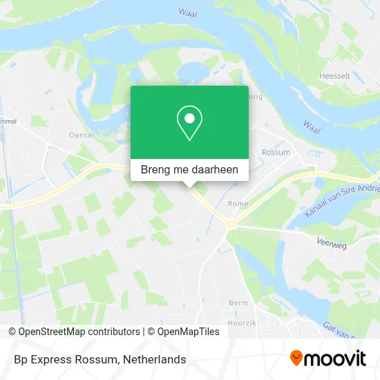 Bp Express Rossum kaart